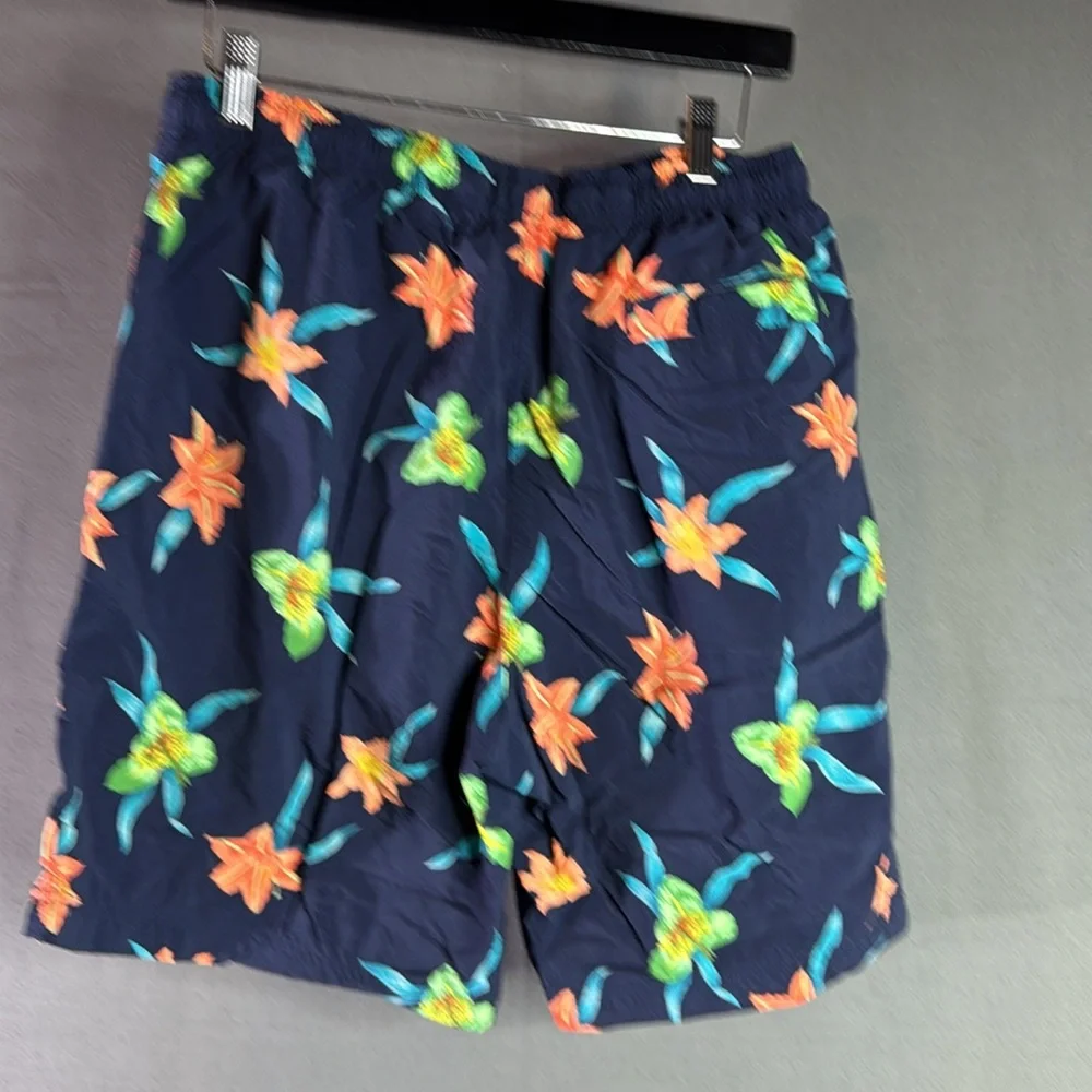 Tommy‎ Hilfiger Navy Floral Swim Shorts size medium